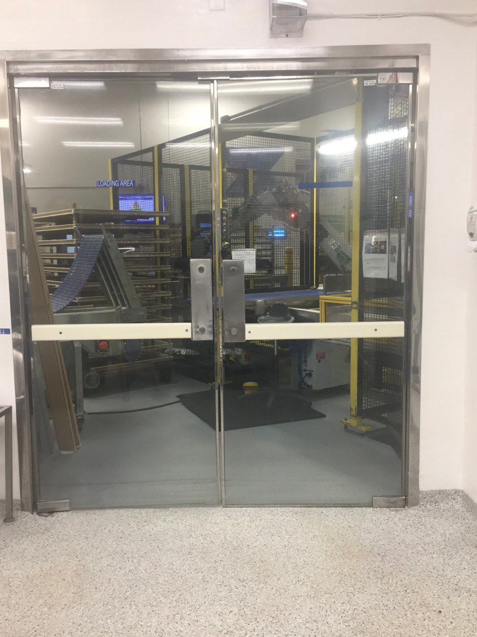 Commercial aluminum door replacement