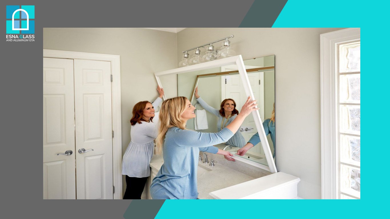 Bathroom Vanity Mirror Installation