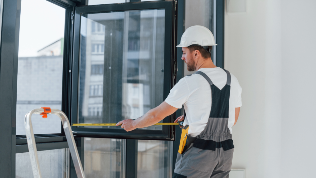 new construction window installation