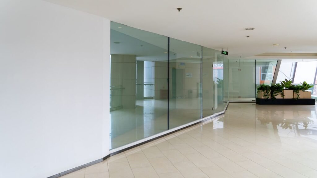 Partition Glass Installation