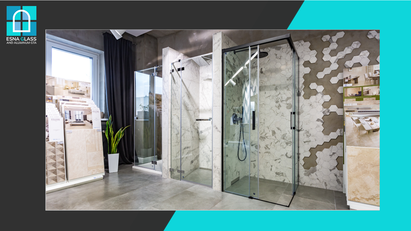 custom shower glass enclosure