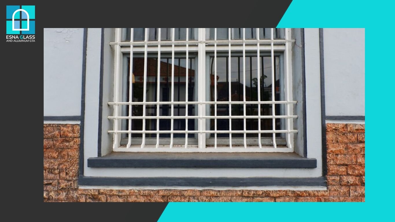 house window security bars