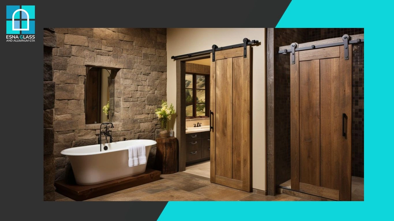 barn doors-stylish choice for bathroom doors