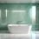 Half Glass Shower Door for Bathtub